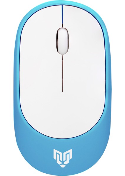 W314 2.4 Ghz Wireless 3 Tuşlu Sessiz Ofis Mouse Mavi