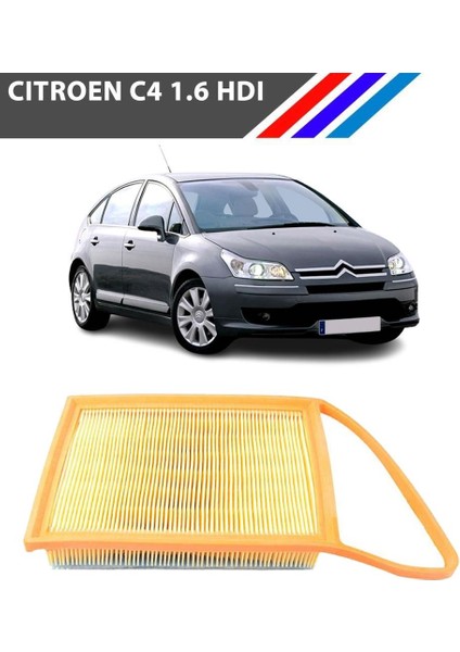 Citroen C4 1.6 Hdı Hava Filtresi Yerli 2010-2013 1444TV