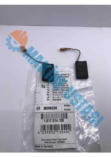 Gsh 11 E / Gbh 11 De Kömür Fırça Seti