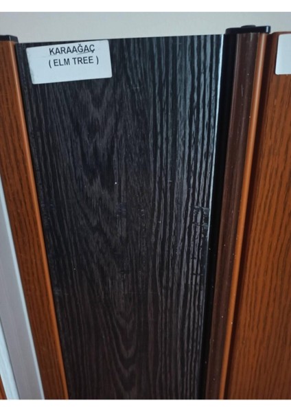 Akordiyon Kapı 72x220 cm Camlı Karaağaç 12Mm Katlanır Akordeon PVC fırsatları