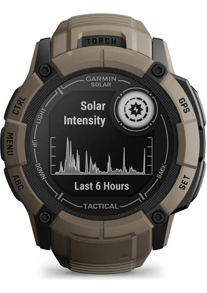 Instinct 2X Solar Tactical Coyote Tan Multisport Akıllı Saat