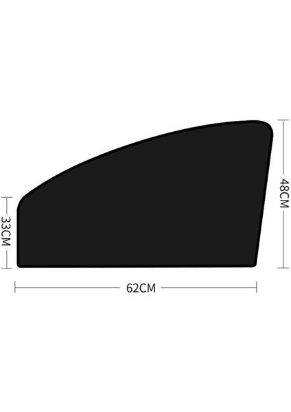 Hainan Shenda Araba Güneşliği Iç Cam Koruma Aksesuarları - Siyah (Yurt Dışından)