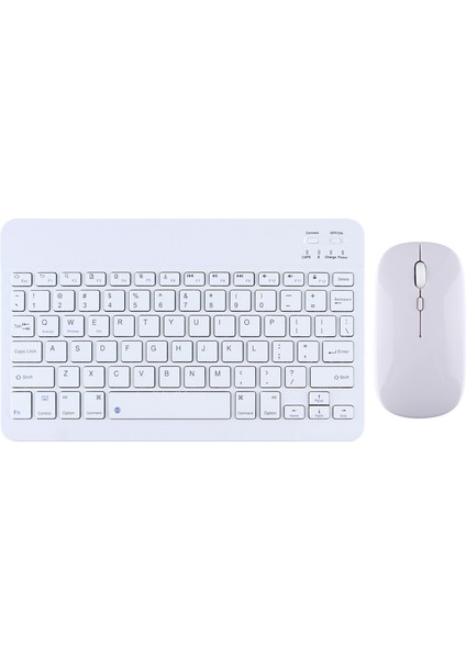 iPad Air 5 4 Pro 11 Için Bluetooth Kablosuz Klavye ve Fare - Beyaz (Yurt Dışından)