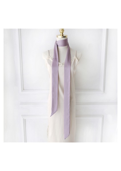 Ipek Kare Eşarp - Gümüş (Yurt Dışından)