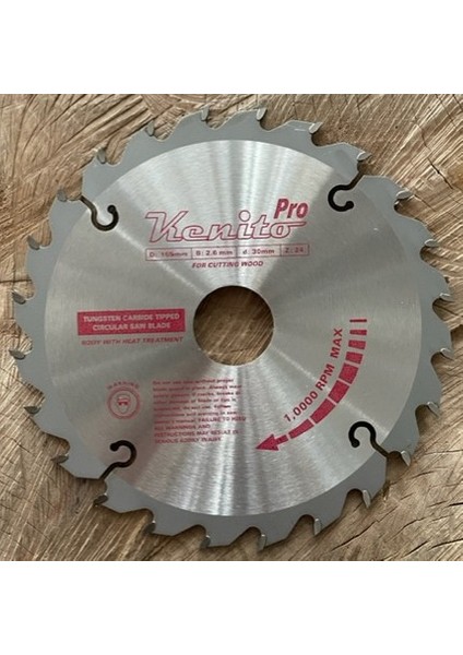 165MM Elmas Testere Ahşap Mdf Sunta Kesici Göbek 16-20-30MM