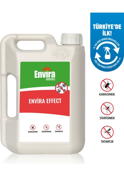 Envira Effect Böcek, Karasinek, Sivrisinek, Tatarcık Spreyi 2 lt