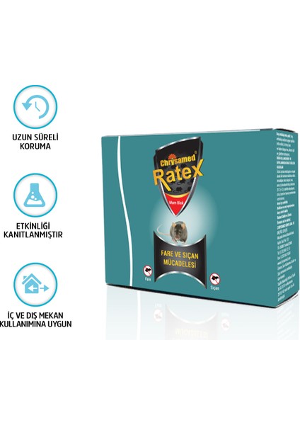 Ratex Hazır Mum Blok 100 gr