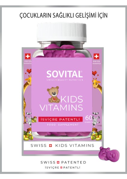Kids Vitamin 60 Gummies