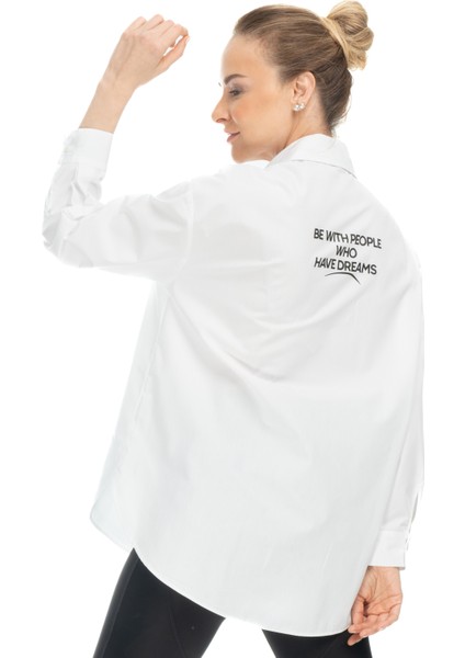 Hayal Gömlek Kadın Oversize modelleri