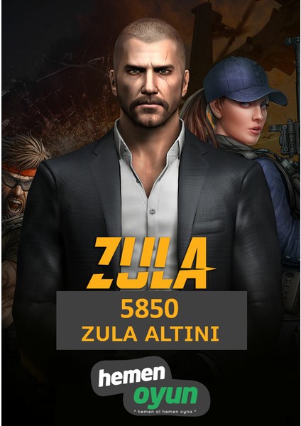 Lokum Games 5850 Zula Altını Za