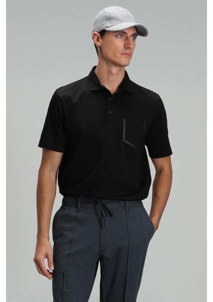 Hope Smart Erkek Polo Tişört Siyah