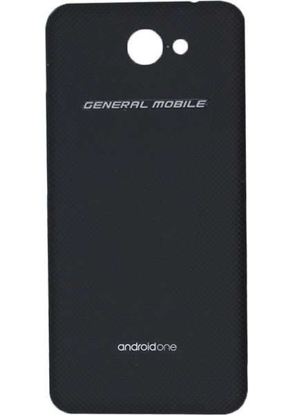 General Mobile Gm6 Arka Kapak Kasa Pil Kapağı Siyah Orijinal