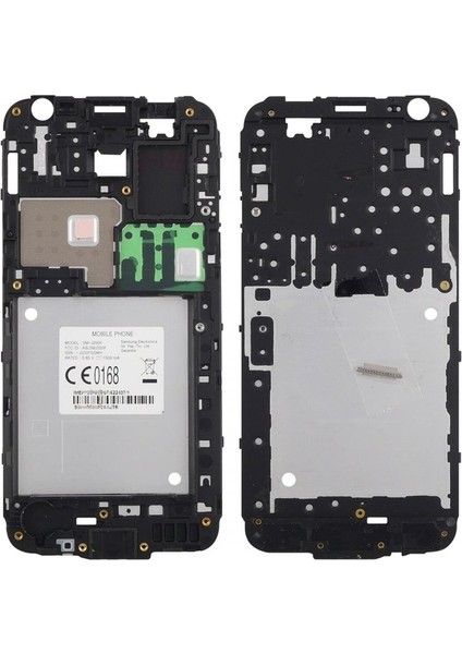 Samsung J2 J200 Orta Kasa Çerçeve Çıta Orijinal