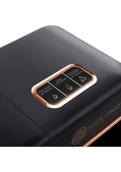 Hatır Plus Mod 5 In 1 Essential Kahve Makinesi Black Copper