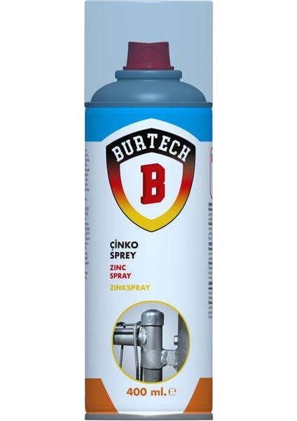 Çinko Sprey 400 ml Galvaniz Koruyucu Zink Spreyi