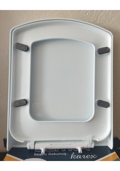Klozet Kapağı Elitra Karex Soft Yavaş Kapanan Kare Tip fiyatları
