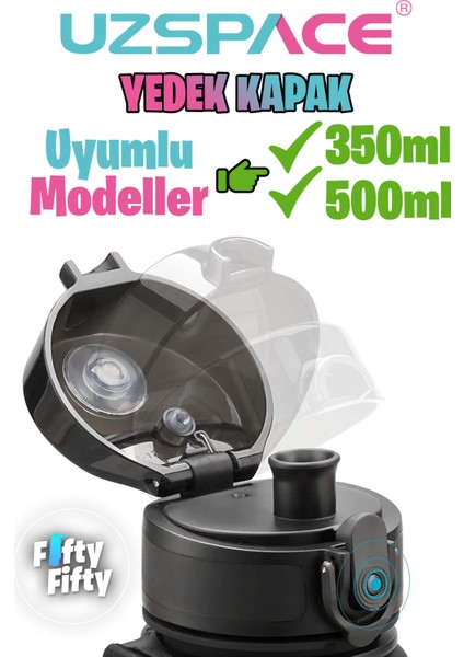 350-500ML Uyumlu Yedek Kapak