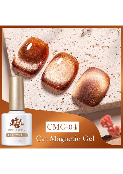 Amber Cat Magnetic Gel (Amber Kedi Gözü Manyetik ) 10ML Uv Kalıcı Oje