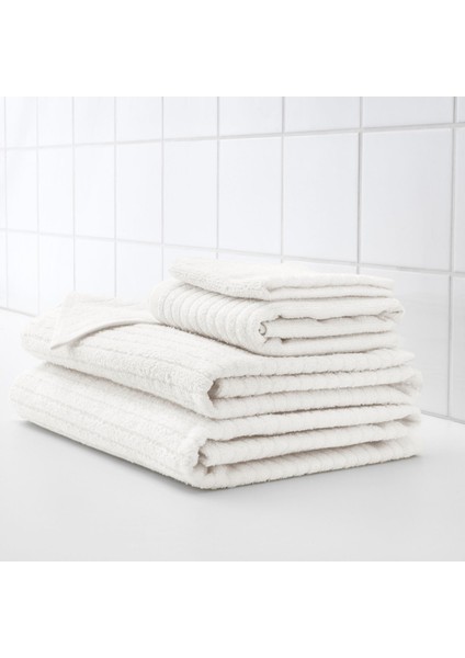 4 Adet Banyo-Mutfak El Havlusu Beyaz Renk 30X30 Cm, 4 Lü fiyatları