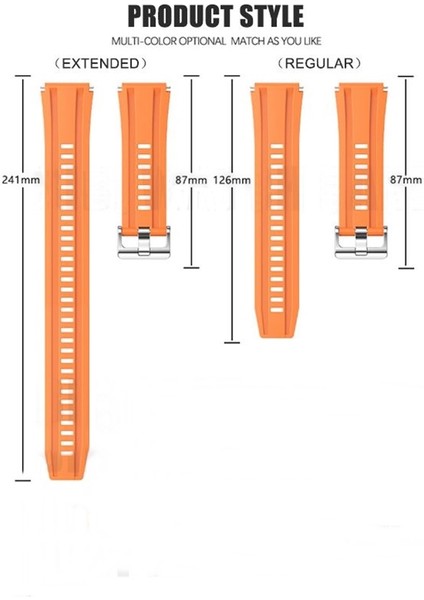 Huawei Watch Ultimate Kordon Kayış Soft Silikon Lacivert + Ekran Koruyucu Kasa Siyah modelleri