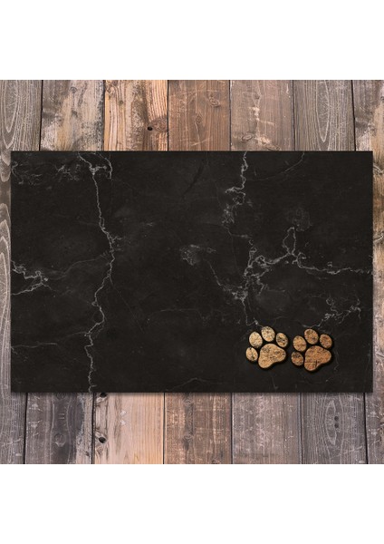 Vinil Kaymaz Tabanlı Keçe Baskılı Evcil Hayvan Pet Mama Paspası 45x75 fiyatları