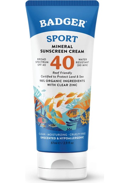 Clear Zinc Kokusuz Güneş Kremi SPF40