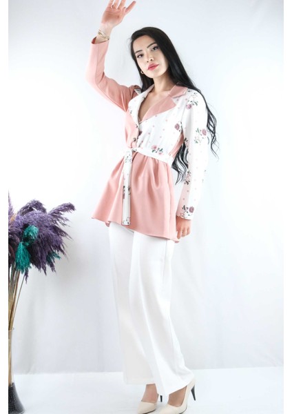 Ceket Model Bluz Pudra fırsatları