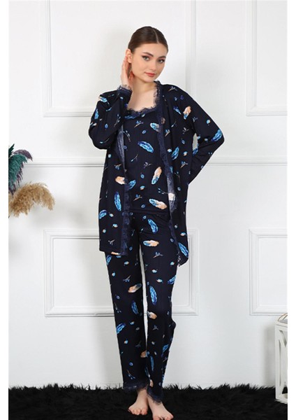 Kadın 3'lü Sabahlık Takım 16105