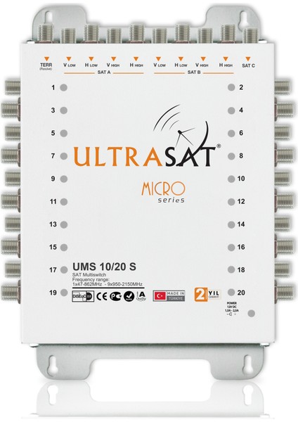 Ultrasat 10*20 Sonlu Uydu Santrali