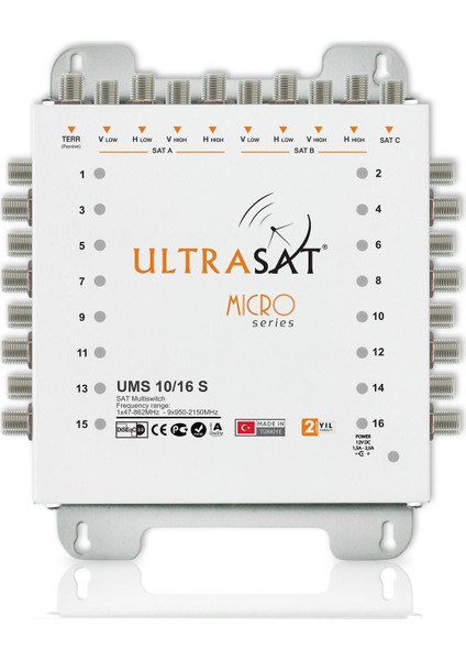 Ultrasat 10*16 Sonlu Uydu Santrali