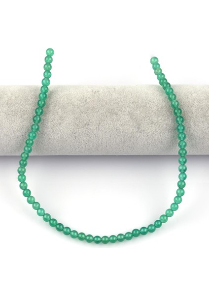 Yeşil Akik Doğal Taş Dizi 6 mm Küre Kesim fiyatları