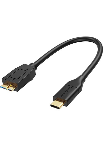 Typ-C To Micro-B Gen2 10GBPSHARD Disk Kablosu 0,3metre