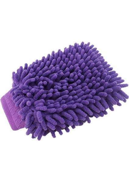 Mikrofiber Araba Yıkama ve Detay Temizlik Eldiveni Çift Taraflı 22X13CM