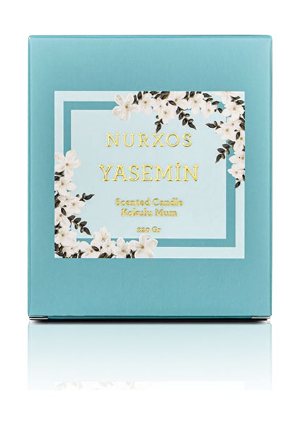 9664 Yasemin 220 gr Kokulu Mum 8681124696649