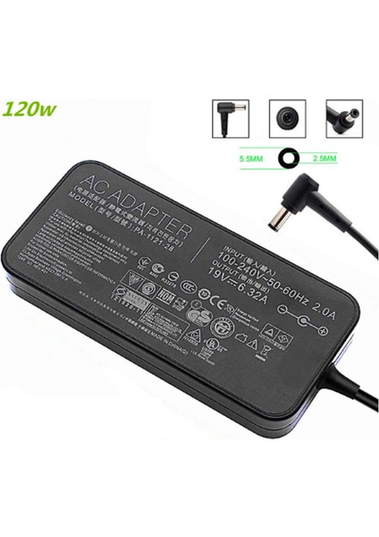 Zenbook Pro N501VW-1A Orijinal Laptop Şarj Aleti 19V 6.32A 120W