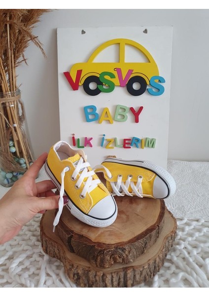 Beyaz Keten Sneaker