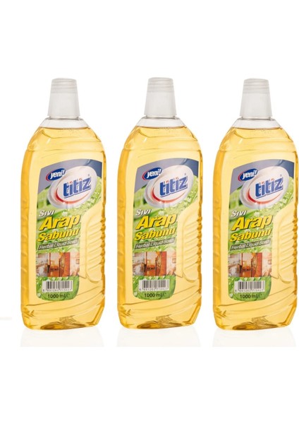 Sıvı Arap Sabunu 1000 ml x 3 Adet