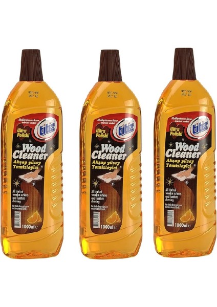 Ahşap Yüzey Temizleyici 1000ML x 3 Adet