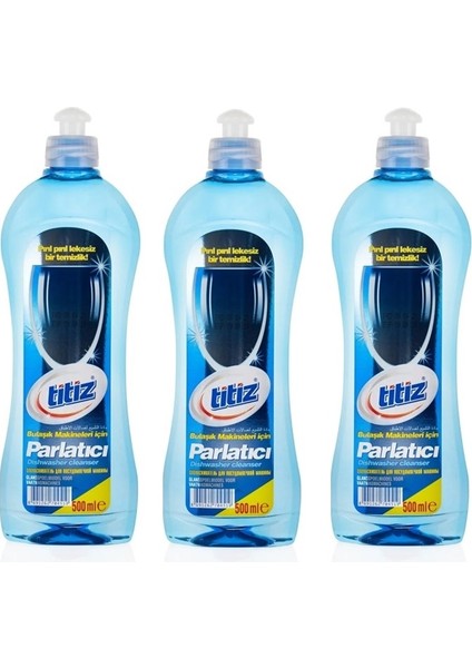 Bulaşık Makine Parlatıcısı 500 ml x 3 Adet