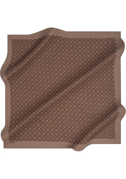 100X100 1090100 ELEGANCE MONOGRAM ŞAL