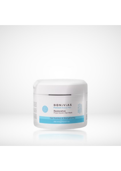 Saç Bakım Maskesi Onarıcı, Nemlendirici Keratin, Niacinamid, Allantoin, Arginine ve Bitkisel Ekstraktlar içeren