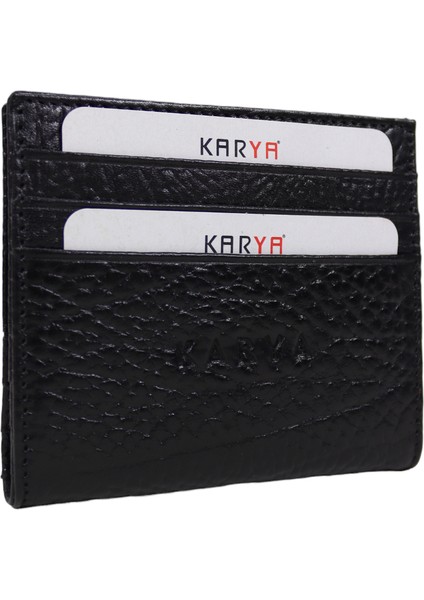Karya Deri Hakiki Deri Kartlık Cüzdan 00200