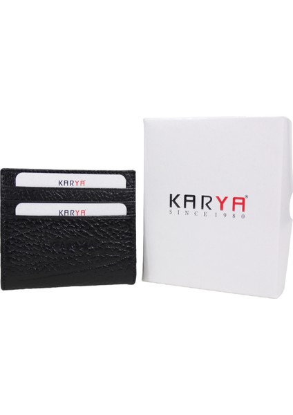Karya Deri Hakiki Deri Kartlık Cüzdan 00200