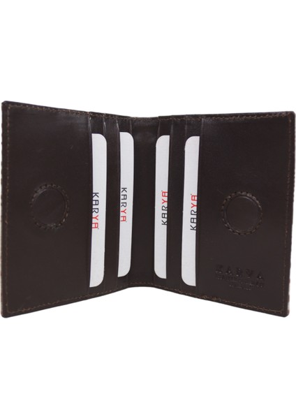 Karya Deri Hakiki Deri Kartlık Cüzdan 00200 modelleri