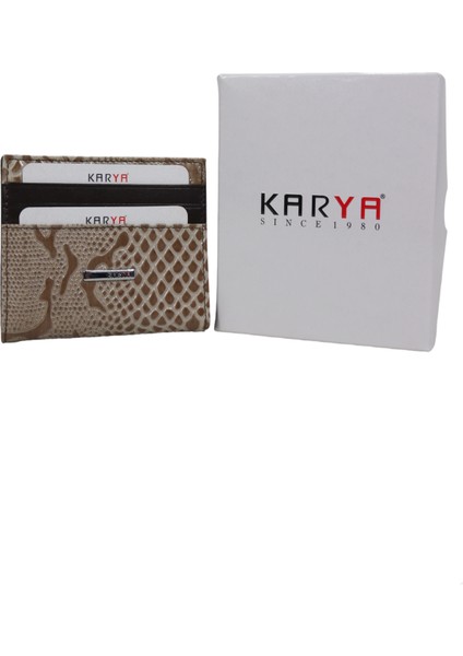 Karya Deri Hakiki Deri Kartlık Cüzdan 00200 indirimleri