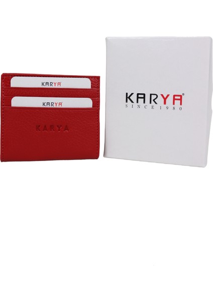Karya Deri Hakiki Deri Kartlık Cüzdan 00200 indirimleri