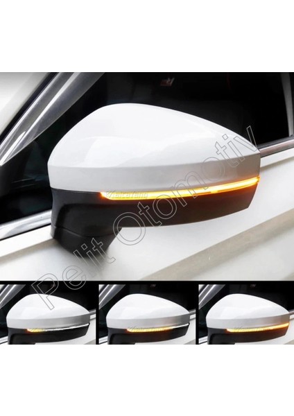 Tiguan Ayna Sinyali Kayar Ledli (Dinamik) Set