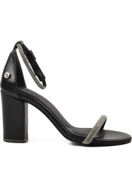 Kadın Pierre Cardin Siyah Taşlı Abiye Ayakkabı fiyatları