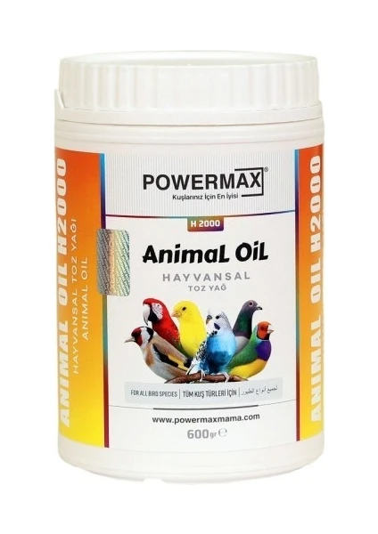 Animal Oil ( Liyofilizasyon Hayvansal Yağ 600 gr ) Yeni 3 Kat Güçlendirilmiş Formül