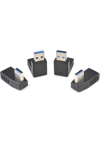 4461 USB 3.0 90 Derece Çevici Dönüştürücü Adaptör Seti 4in1